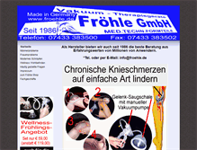 Tablet Screenshot of froehle.de